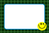 ブロックチェック　スマイルフレーム　グリーン