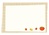 チェックとトマトのフレーム