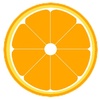 輪切りのフレッシュオレンジ