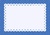 青ドット地のフレーム