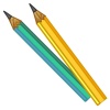 鉛筆二本