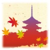 無料イラスト 奈良と京都のイメージ素材