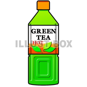ペットボトル・熱い緑茶