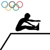 【商業利用不可】オリンピック　陸上競技　走り幅跳び