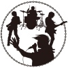 【シルエット】ロックバンド　人物　バンド