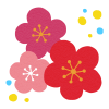 【透過PNG】梅の花