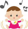 【EPS】Music♪Baby【透過PNG】