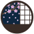 （透過ＰＮＧ）障子越しの桜