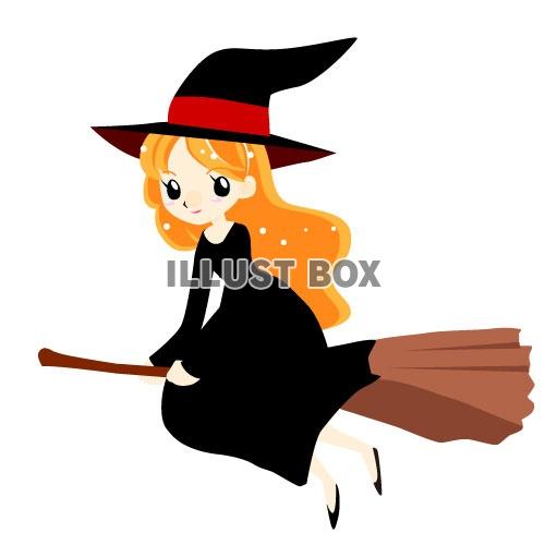 かわいい ハロウィンの魔女イラストが無料 イラストボックス