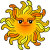 【透過PNG】太陽のイラスト