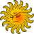 【透過PNG】太陽のイラスト