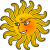 【透過PNG】太陽のイラスト