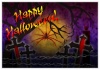 【グリーティングカード】ハロウィンのカード10　HAPPY　HALLOWEEN