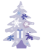 雪のツリー2　透過ＰＮＧ