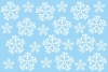 クリスマスに使える雪の結晶の壁紙