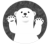 【透過png】汎用シロクマイラスト8