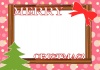 クリスマスのメッセージカード16