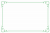 シンプル飾り枠「曲線」／グリーン