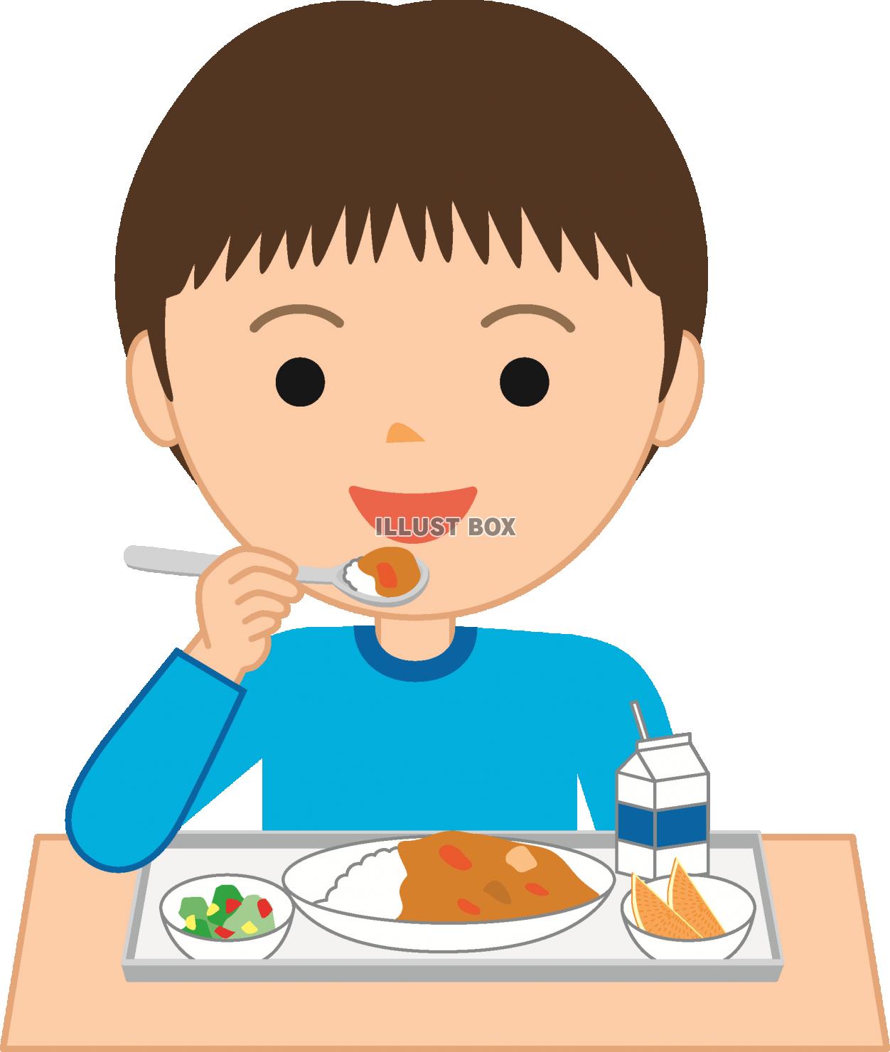 給食 イラスト無料