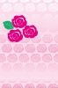 ピンクのバラ背景の薔薇の花のカード