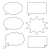 吹き出し（手描き風）