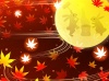 秋・お月見の背景（png・CS4eps）