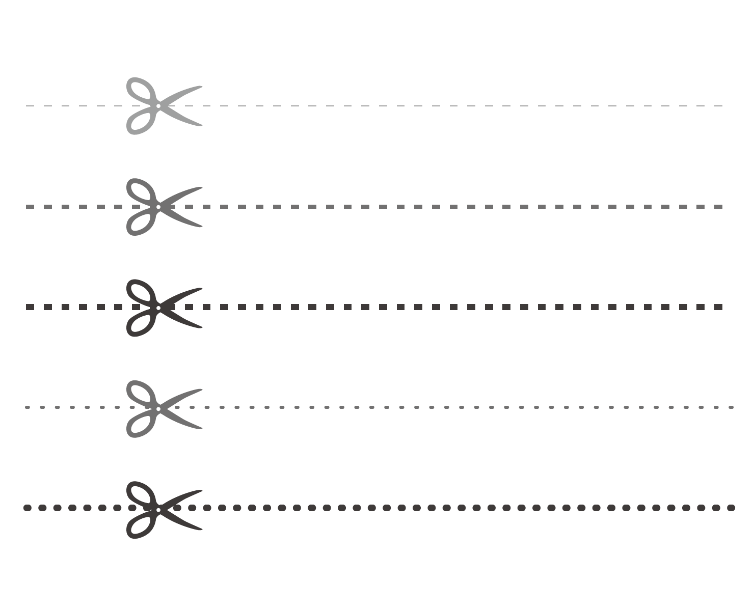 切り取り線 ハサミ 切り取り線 デザイン 壁紙
