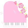 ピンクのピアノ2(png・CSeps）