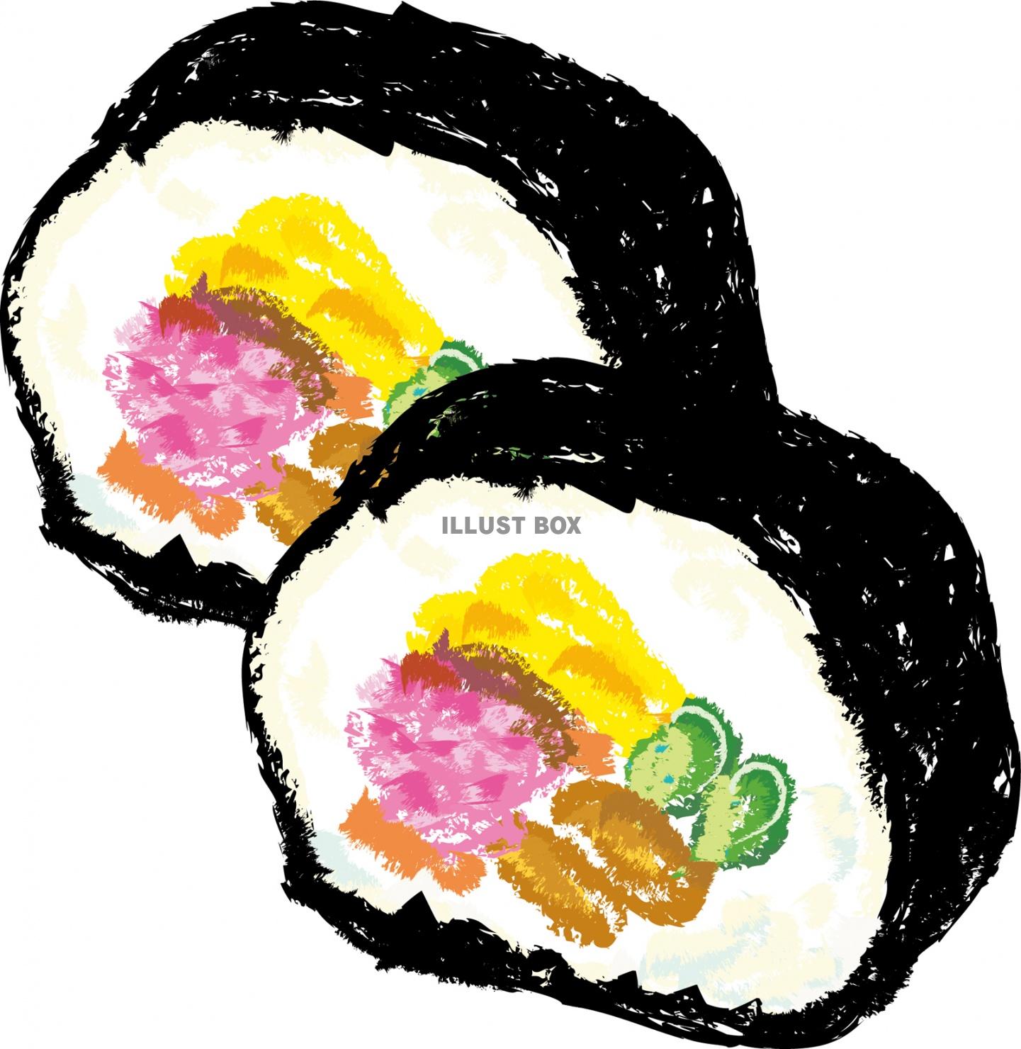 巻き寿司 イラスト無料