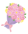 ピンクの花束２