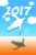 雲と地平線と鳥　ペンギン 【年賀状素材】 2017 酉年