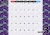 エスニックなカレンダー2017年3月分