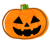 ハロウィンのかぼちゃ　透過png