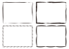 シンプルフレーム４点セット