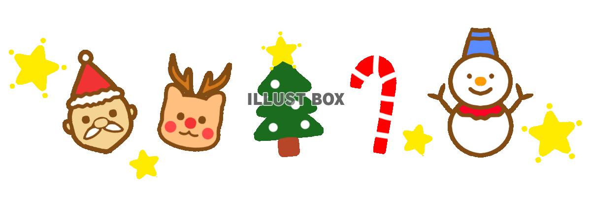 Xmasのライン　透過png