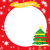 クリスマスのフレーム　透過png