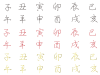 万能干支フォント素材5