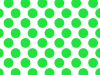 緑色の水玉模様の背景