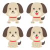 無料イラスト 犬 犬種 ミニチュア シュナウザー