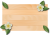プルメリアの花の看板