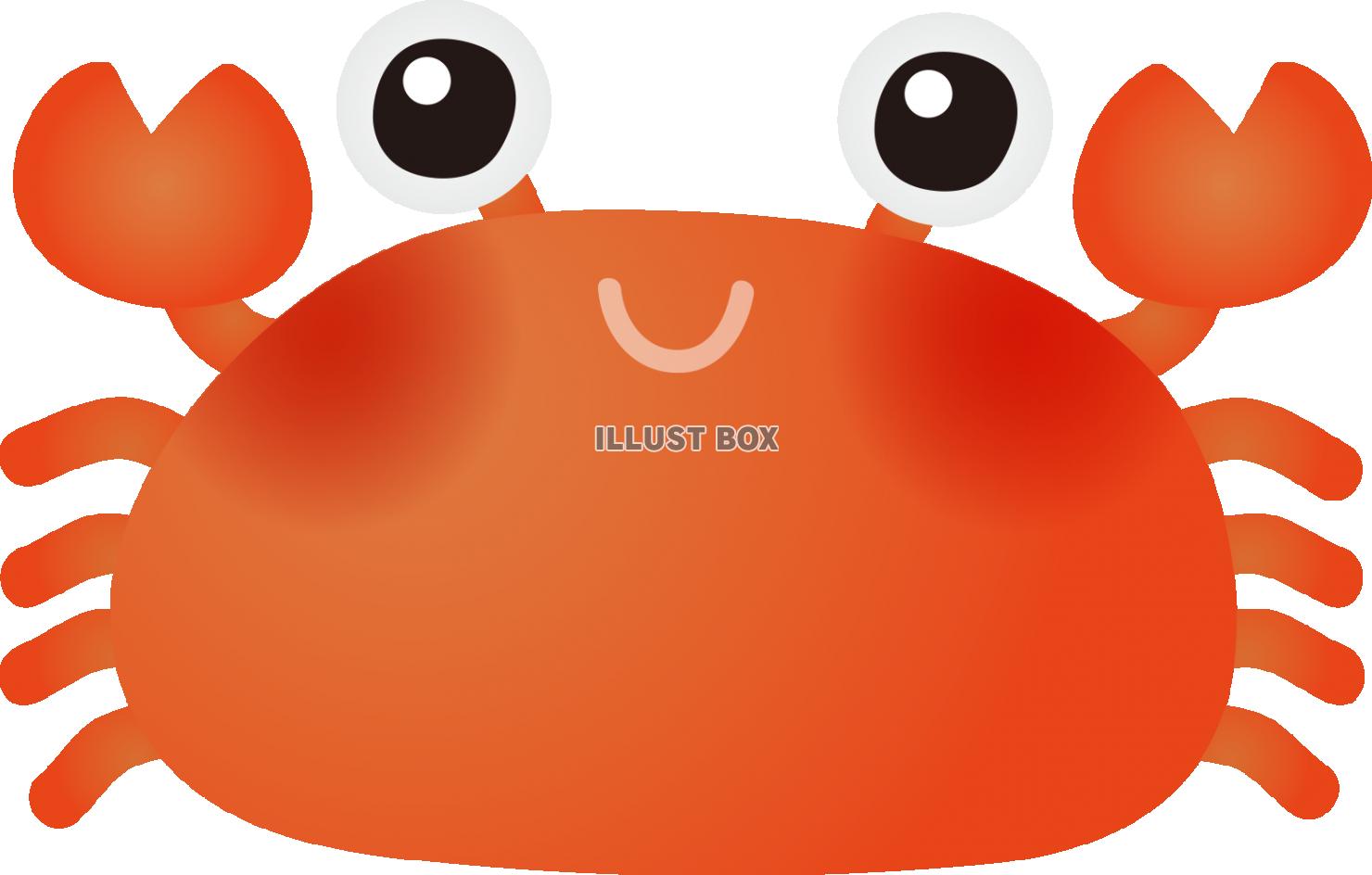カニ 蟹 のイラスト 124 0029 クリエーターズスクウェア