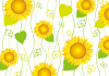 【透過PNG画像透過png画像】植物草花ひまわりの花ヒマワリの花向日葵の花フラワ