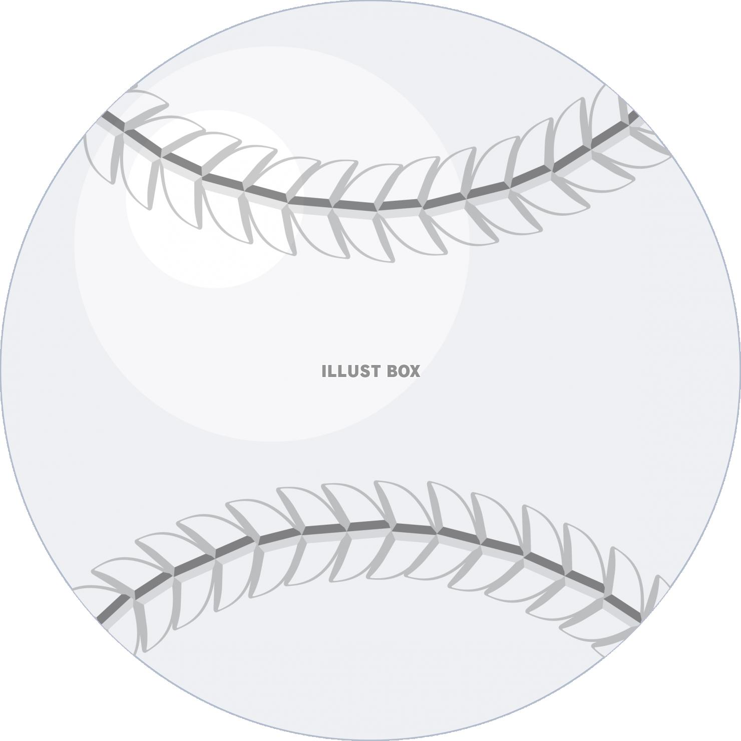野球ボール イラスト無料