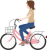 自転車に乗る女性