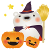 白くまハロウィン1