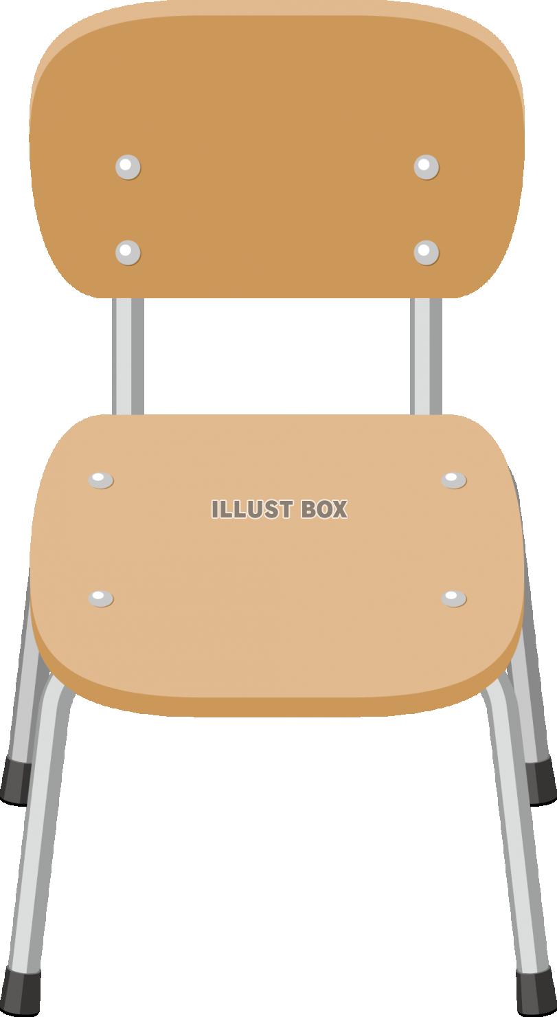 無料イラスト 教室 椅子