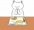 にゃんこさん給食を完食【JPG】