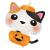 みけハロウィンかぼちゃ