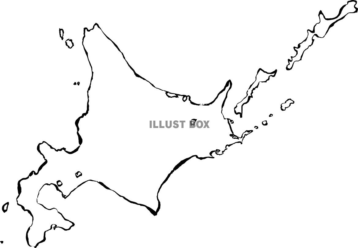 ラベンダー 北海道 地図 イラスト素材 3715367 フォトライブ