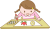 お絵かきをする子ども